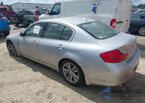 2013 Infiniti G37 Journey from USA, damaged, VIN JN1CV6AP7DM303226